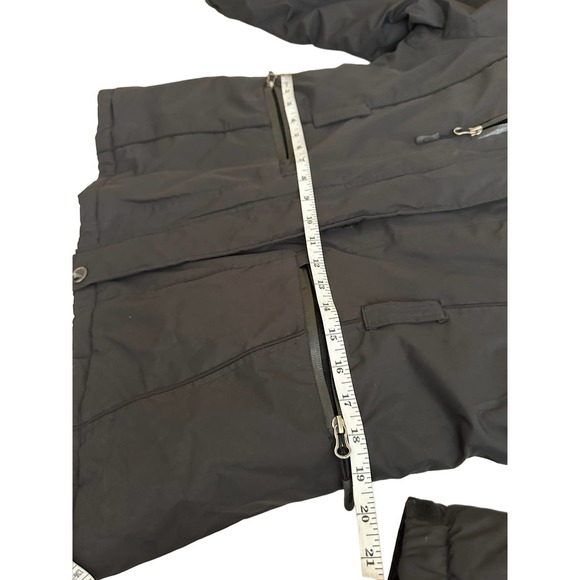 Women L Black Snow Utility Jacket, CB Sport, warm comfortable hoodie - Picture 11 of 15